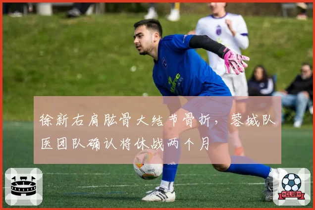 徐新右肩肱骨大结节骨折，蓉城队医团队确认将休战两个月